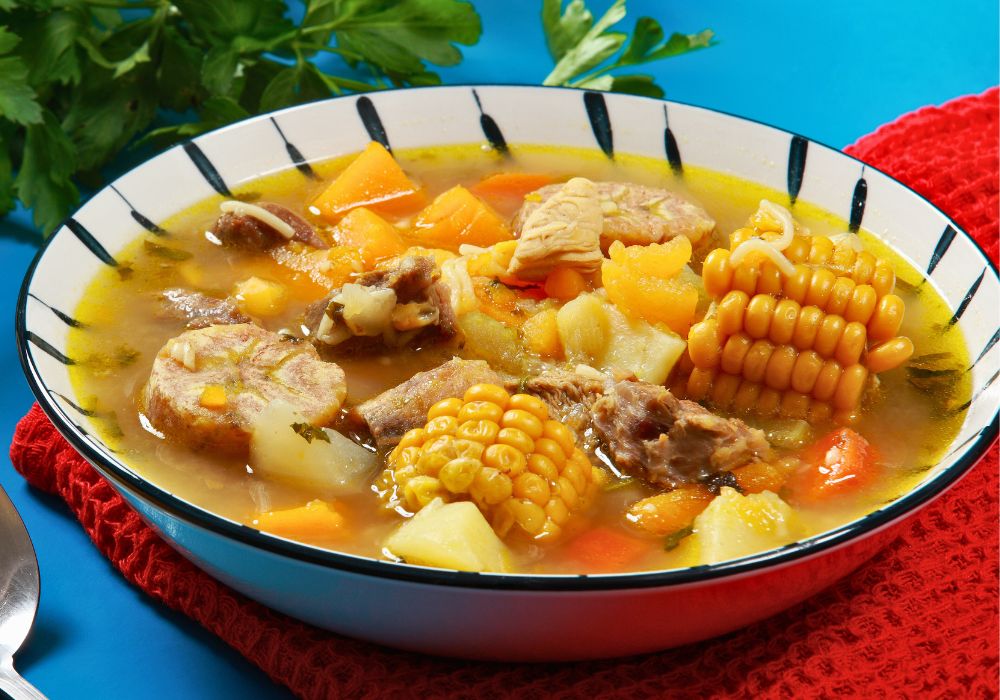 Sancocho food in Colombia