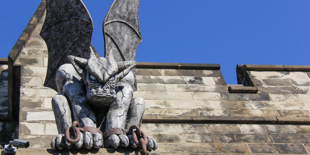 Gargoyle at the Philadelphia Eastern State Penitentiary