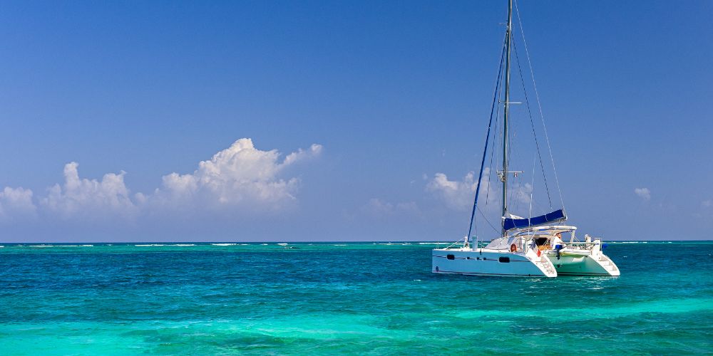 Take a catamaran cruise in Barbados