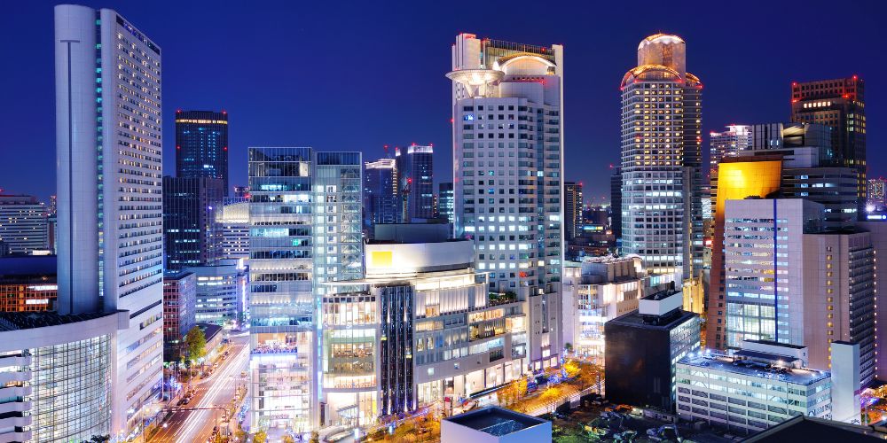 Umeda district skyscraper