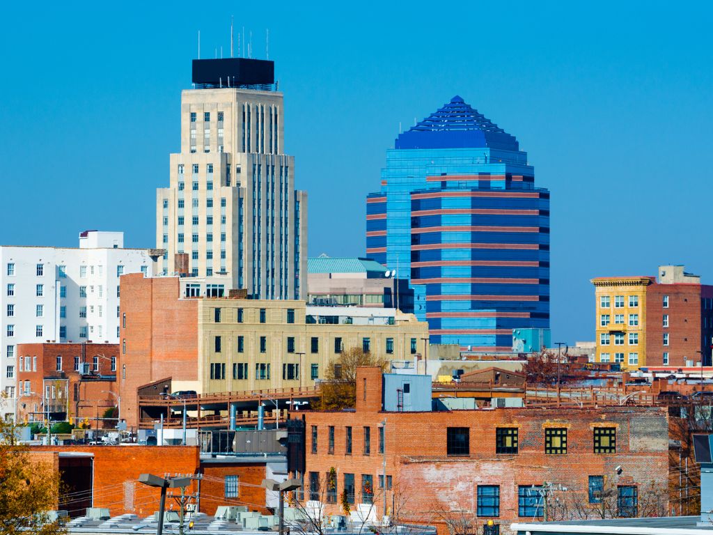 downtown durham NC buildings