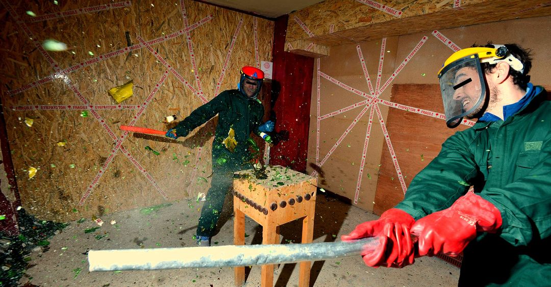 Limba Rage Room in Athens (Photo By: Limba Rage Room via Facebook)