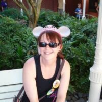 Nicola Curtis Traveling at Disney Land