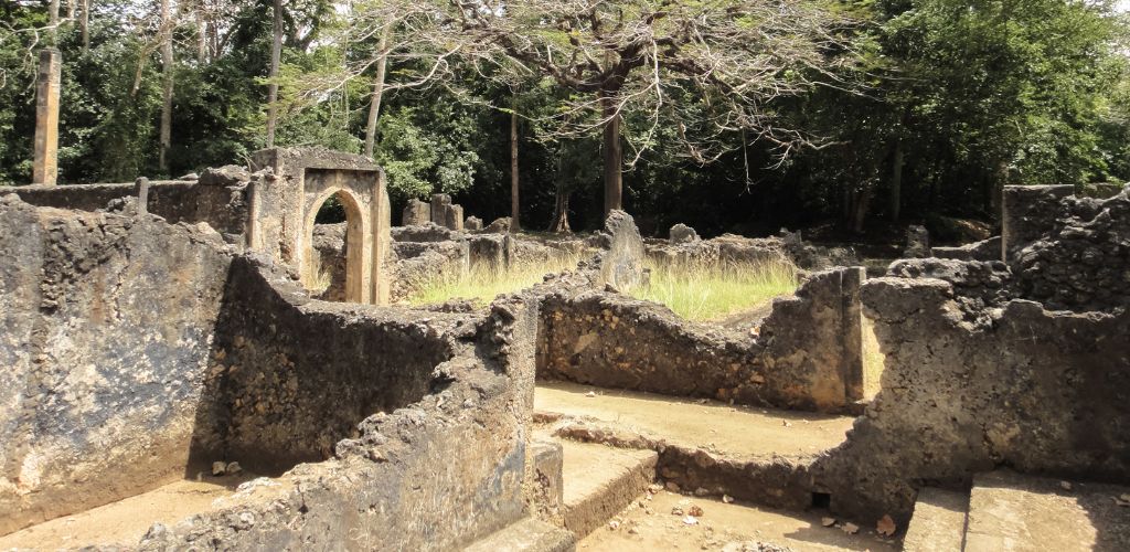 A historic Gede Ruins
