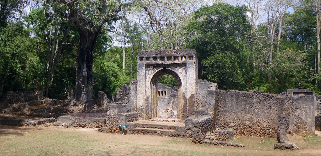 A historic Gedi Ruins of Watamu