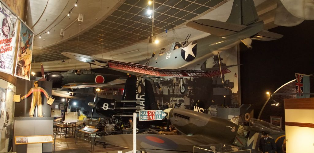 Spitfire Fighter Plane at the museum.