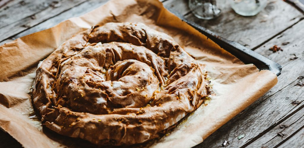 burek traditional croatian dish