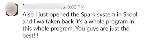 Coaching Program Testimonial
