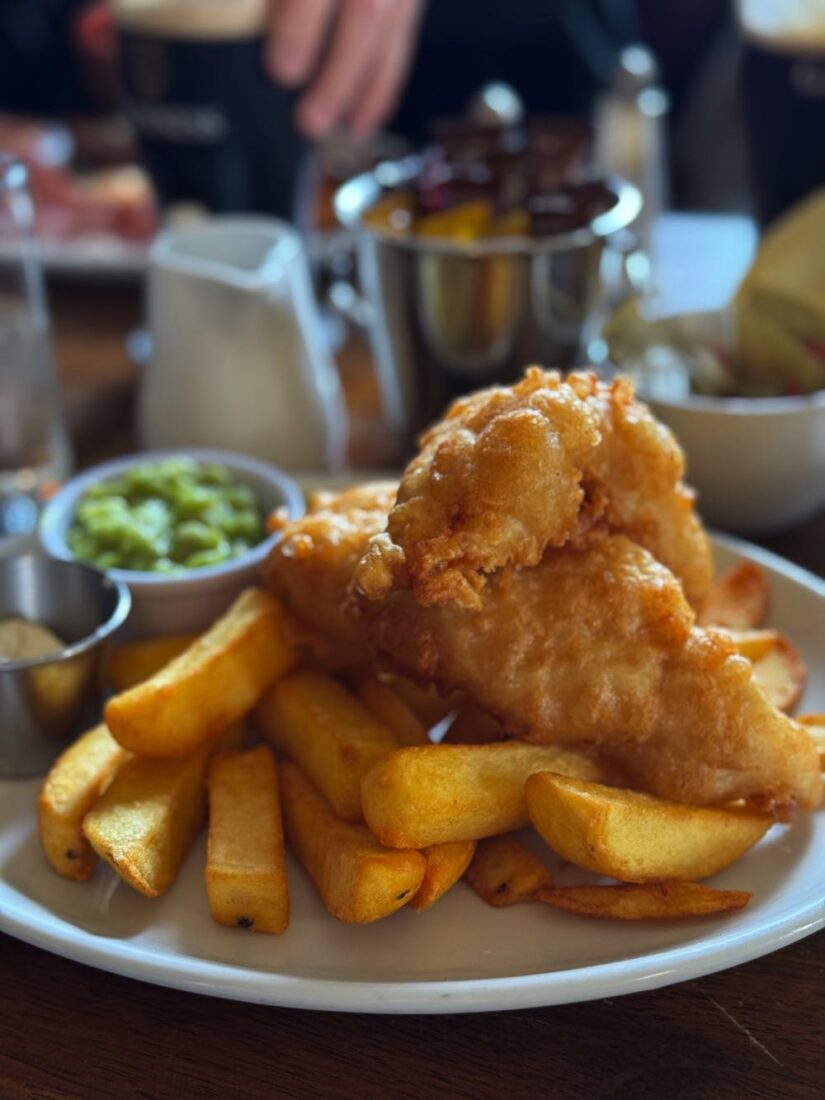 10 Day Campervan Trip in Ireland (Our Itinerary & Experience) My favourite fish n chips of the whole trip